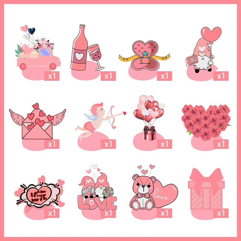 2024 День Святого Валентина Шарм на спирали американский любовь лук и стрела