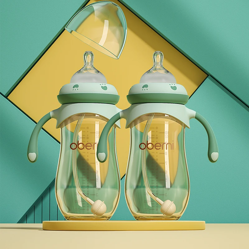 Детская Бутылочка для молока с трубочкой 10 цветов