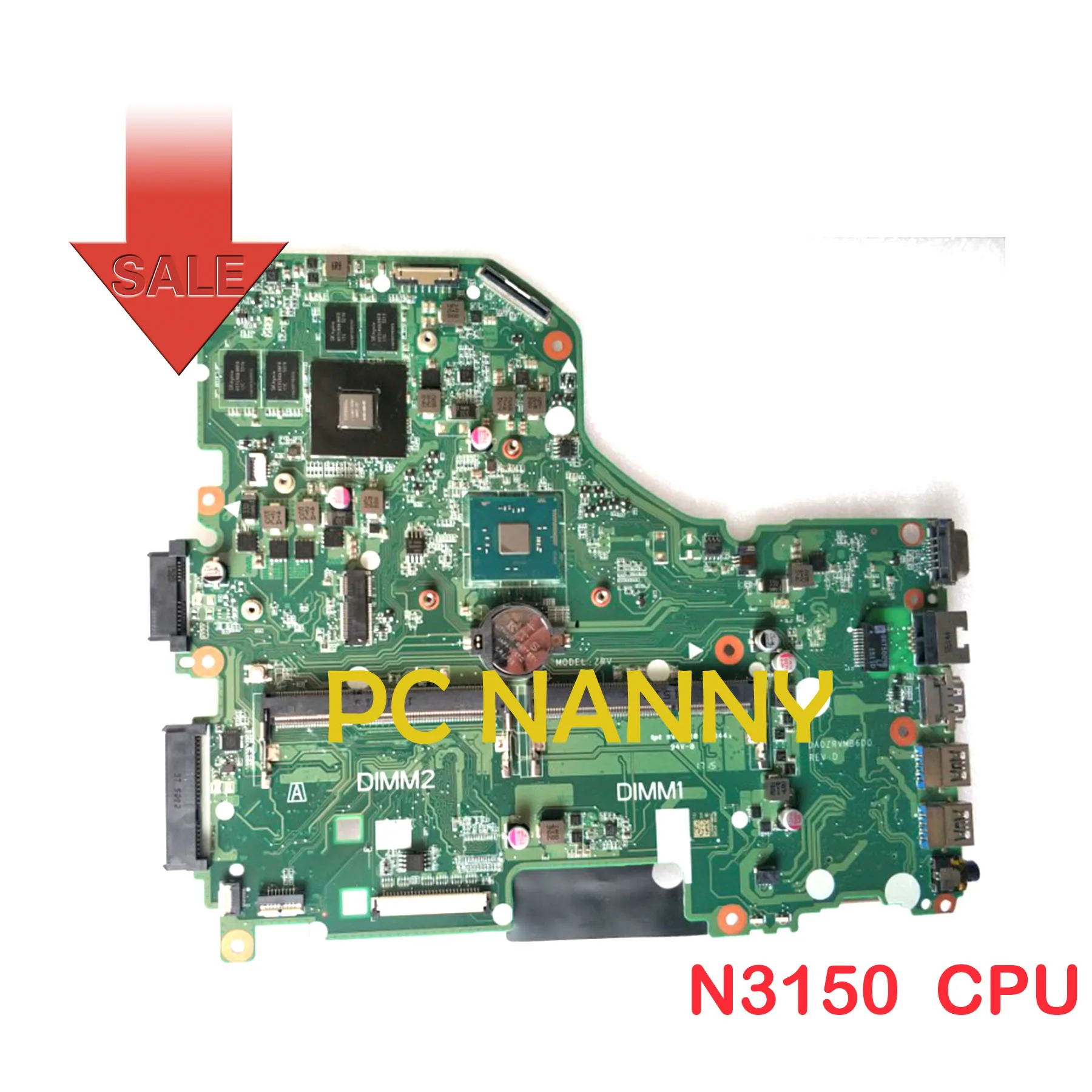 

PCNANNY для ACER ASPIRE E5-532 E5-532G материнская плата DA0ZRVMB6D0 N3150