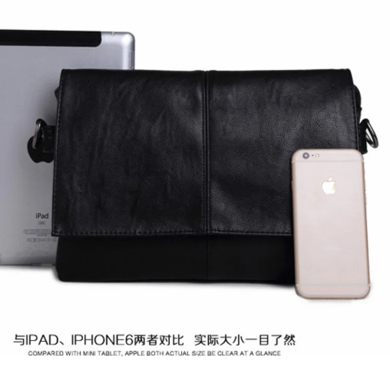 Men's PU Casual Leather Shoulder Bags Crossbody Chest Packs for Men Japanese Style Fashion сумка мужская Messenger Bag Purse Sac