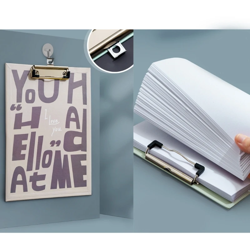 4 шт. практичные планшеты с низкопрофильным зажимом для офиса буфер обмена A