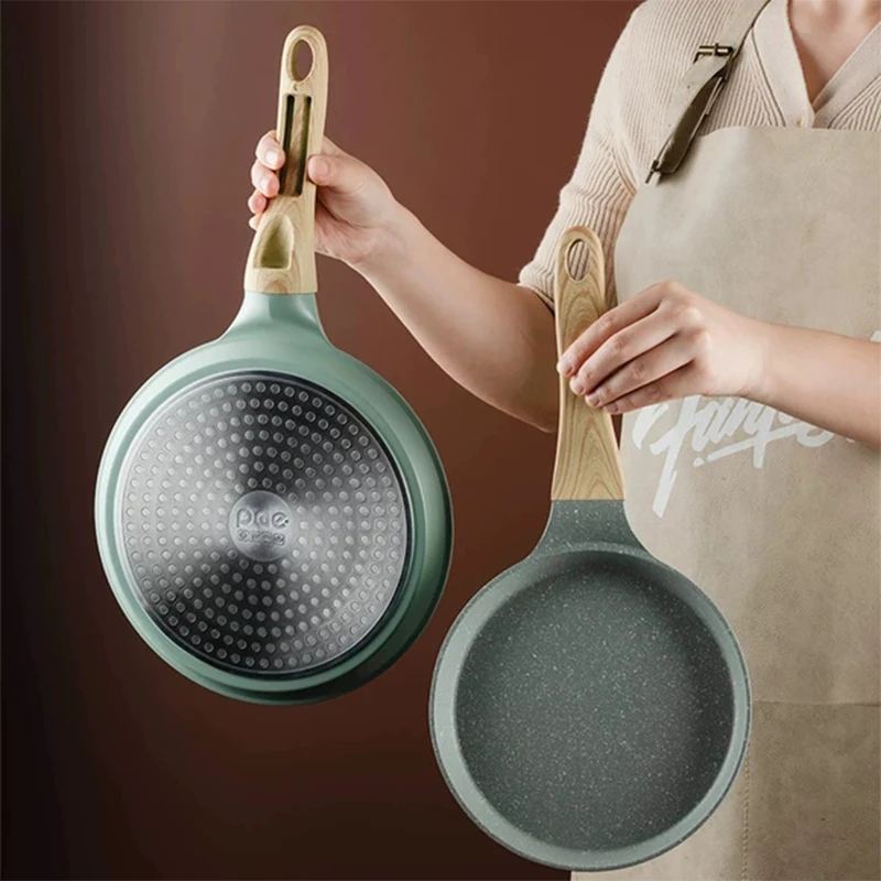 

Non-stick Frying Pan Maifan Stone Egg Pancake Pan Steak Frying Pot Crepe Maker Saucepan Gas Induction Cooker Kitchen Cookware