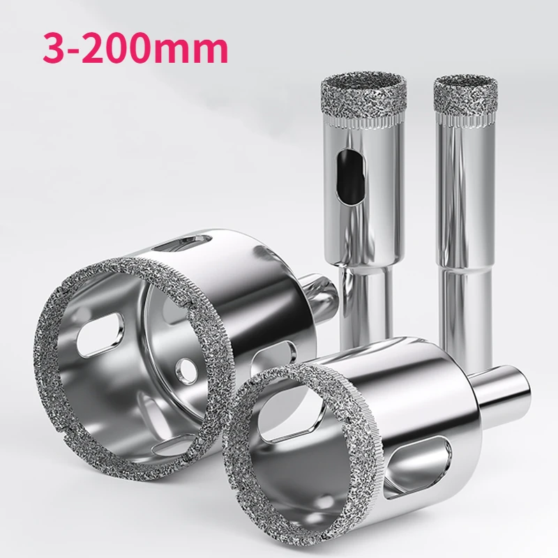 

Алмазное сверло для стекла и кафеля 3-200 мм