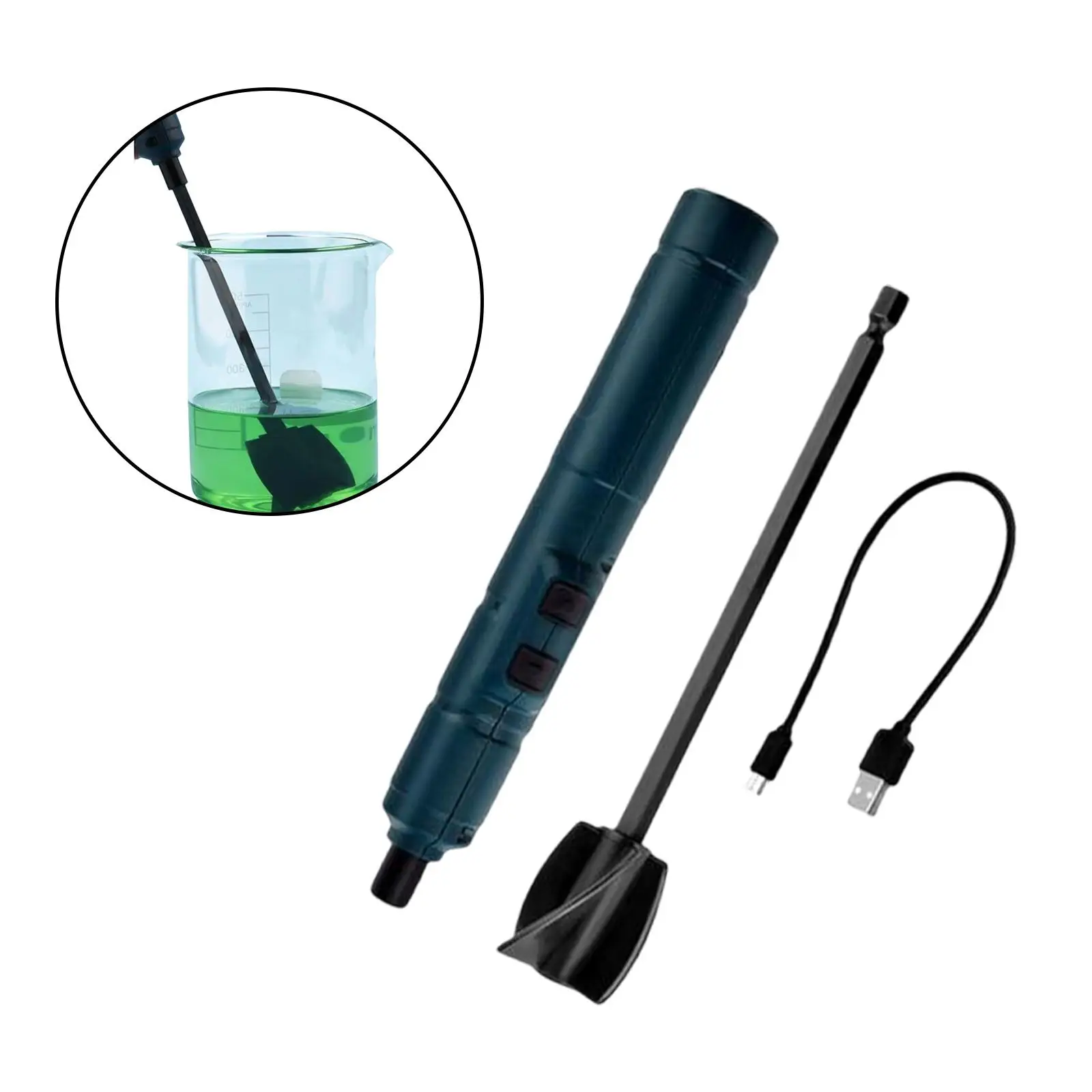 Epoxy Resin Mixer Drill Attachment Resin Stirrer for Crafts Reusable Resin Blender Glue Mixing Machine Mixer Paddle for Paint