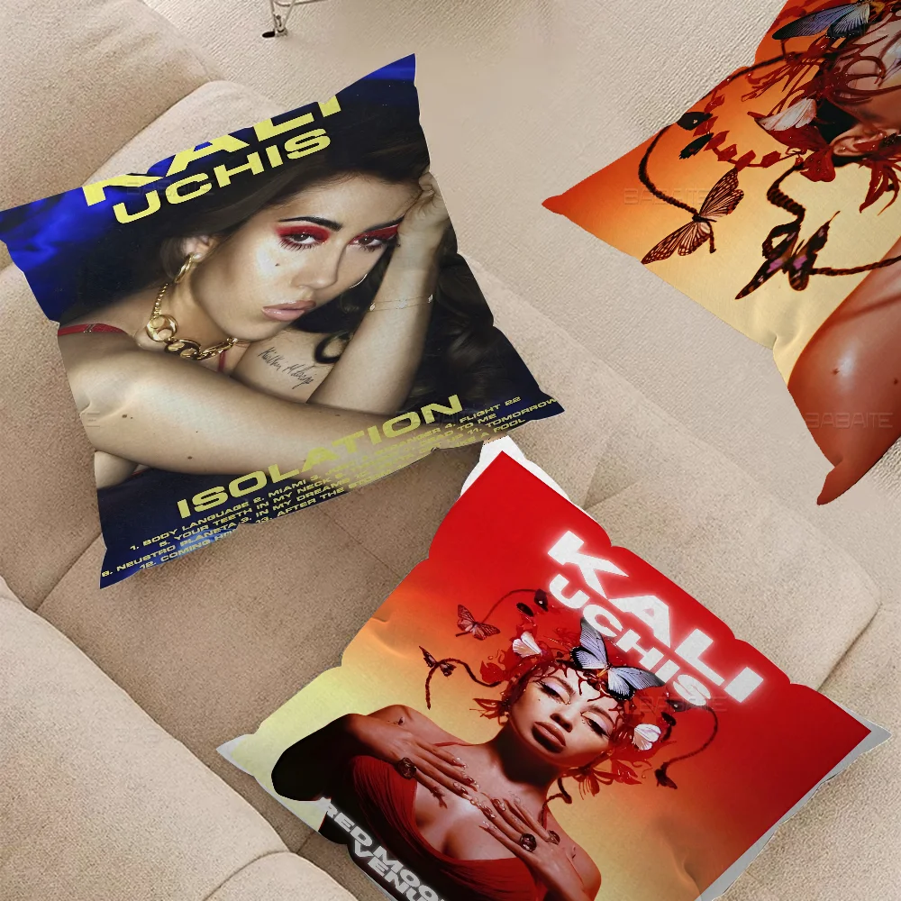 K-Kali U-Uchis наволочка мультяшный подарок спальня домашний диван стул декор сиденья