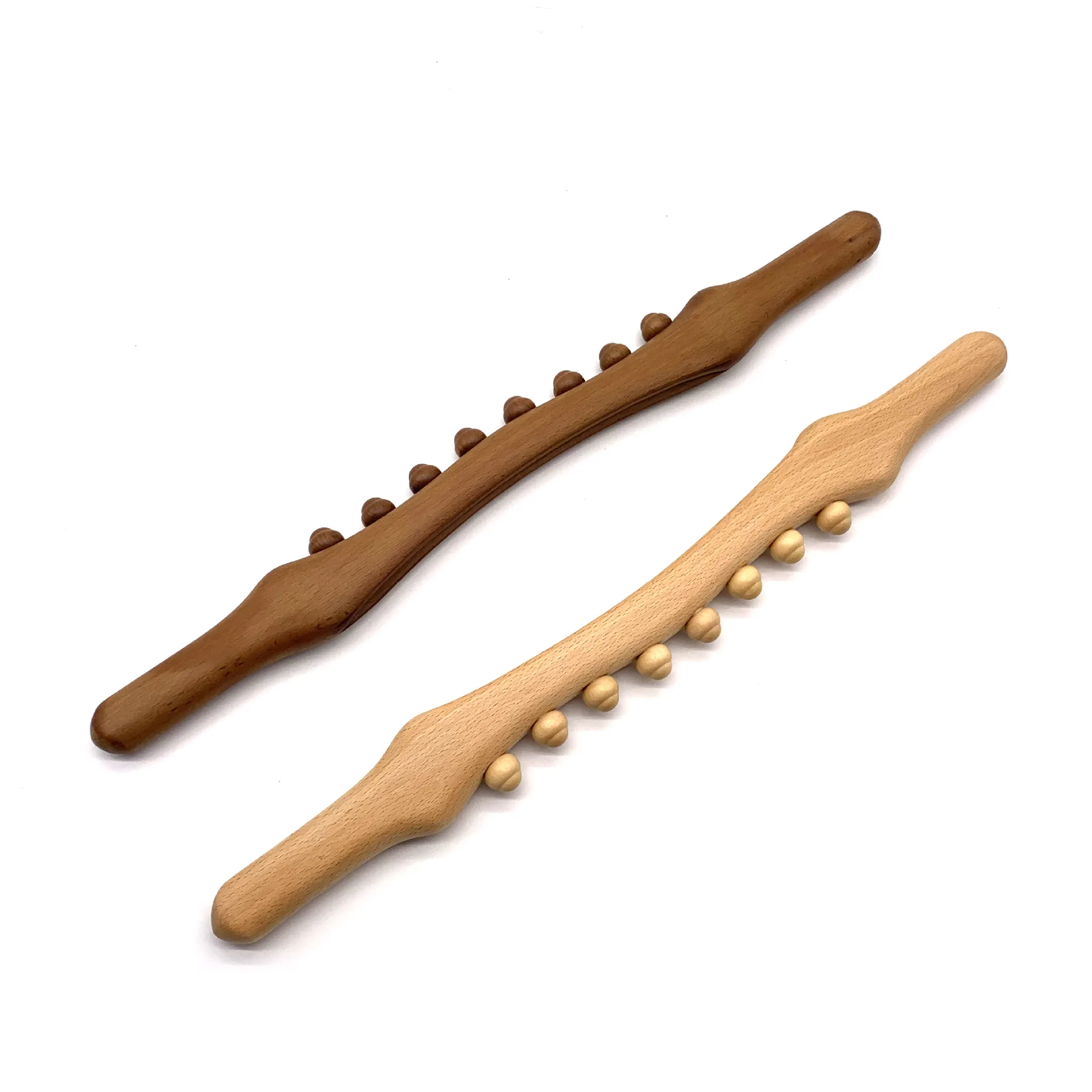 

Оптовая продажа, акупунктурная Массажная Палочка из Букового дерева для всего тела