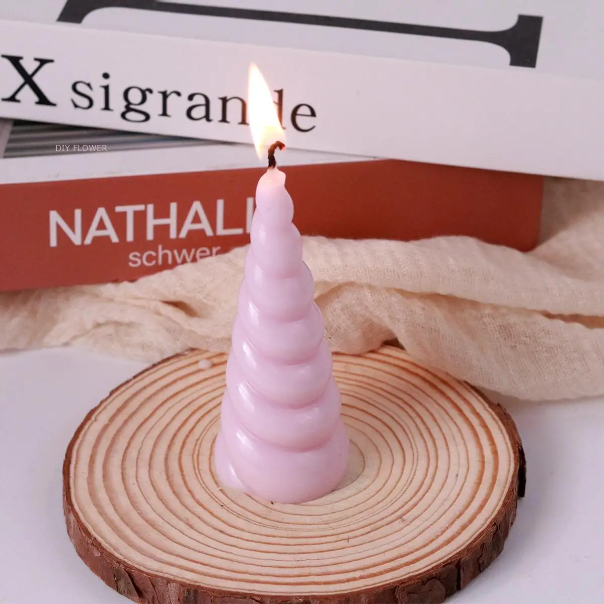 Силиконовая форма для изготовления свечей