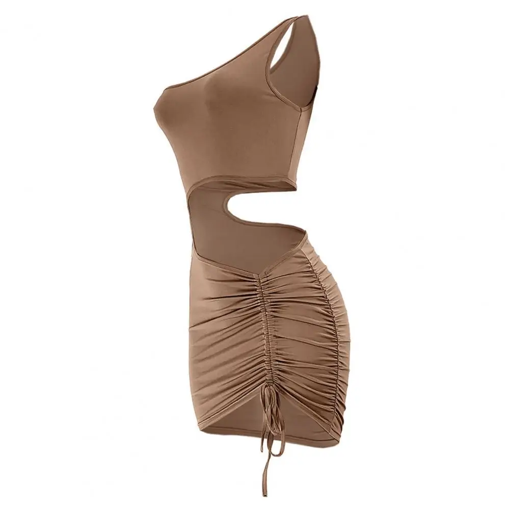 

Dress Fine Workmanship Women Dress Sleeveless Off Shoulder Wrap Women Dress