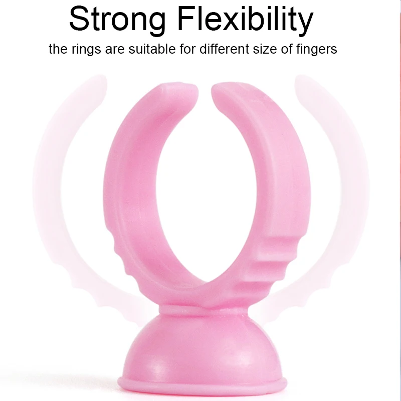 Kekelala 100/50 шт. розовый клей для наращивания ресниц кольцо чашка бровей век