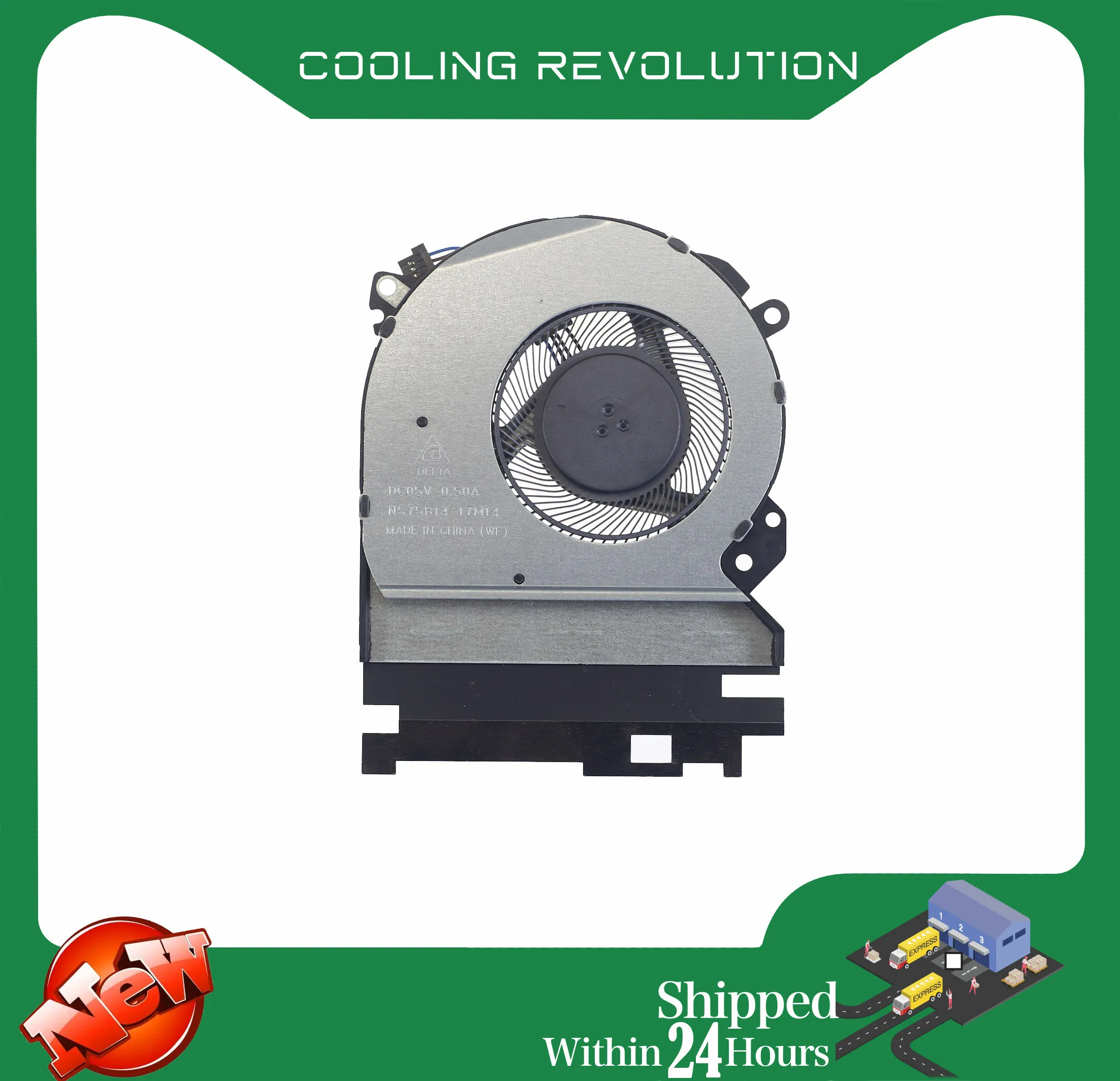 Охлаждающий вентилятор для ноутбука, для HP ProBook 14 