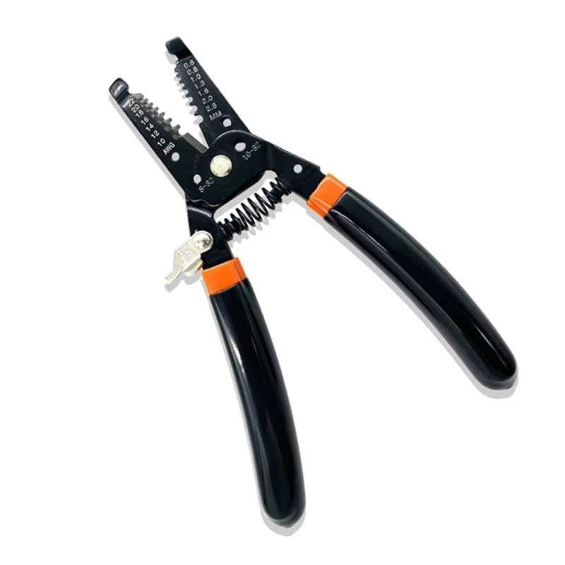 

0.7'' 0.6-2.6mm Cable Stripper Cutter Pliers Crimper for Electrical Hand Tool