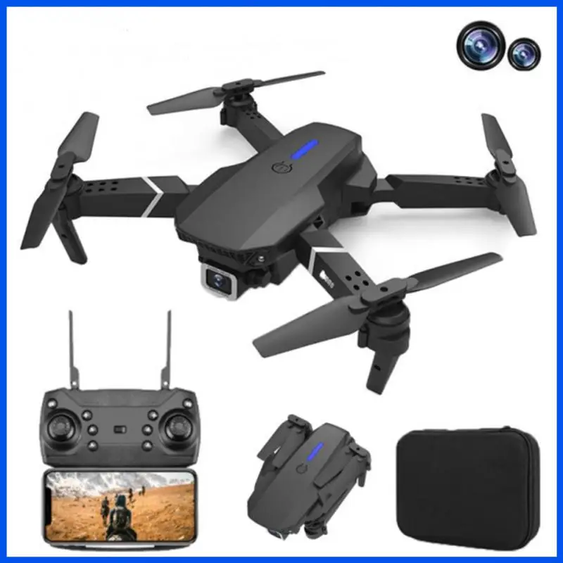 

Drone WiFi Live Video FPV 4K 1080P HD Wide Angle Camera Foldable Altitude Hold Durable RC Quadcopter Helicopter Toys Child Gifts