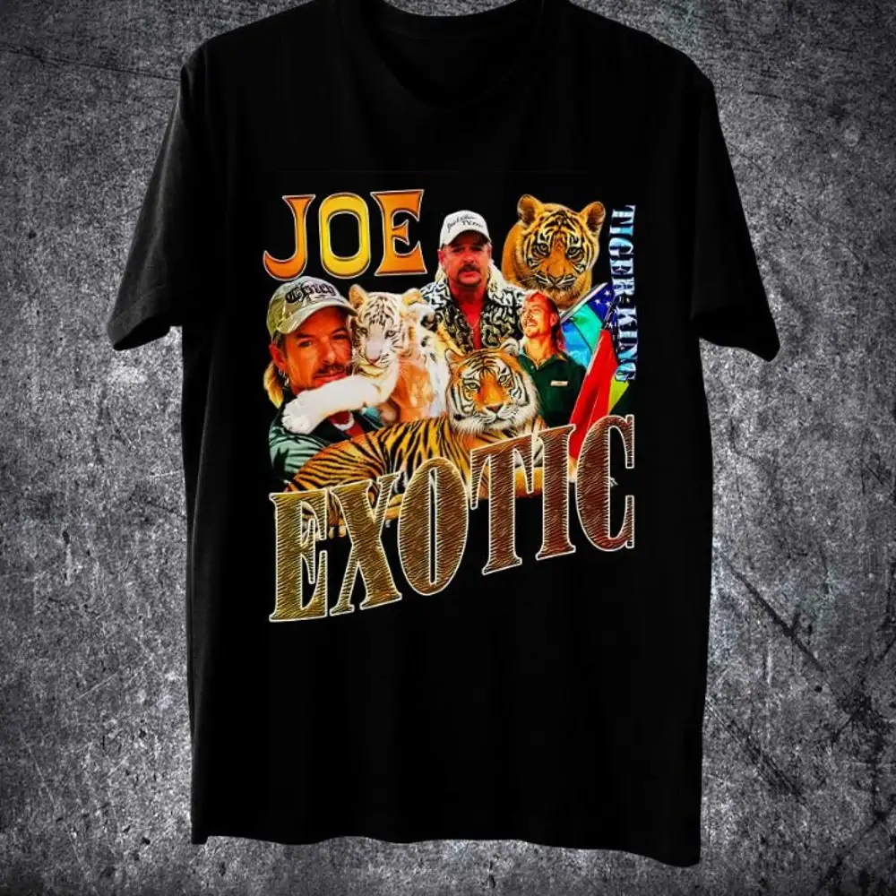 Винтажная футболка унисекс с изображением Джо экзотического короля тигра (АЛТ) |