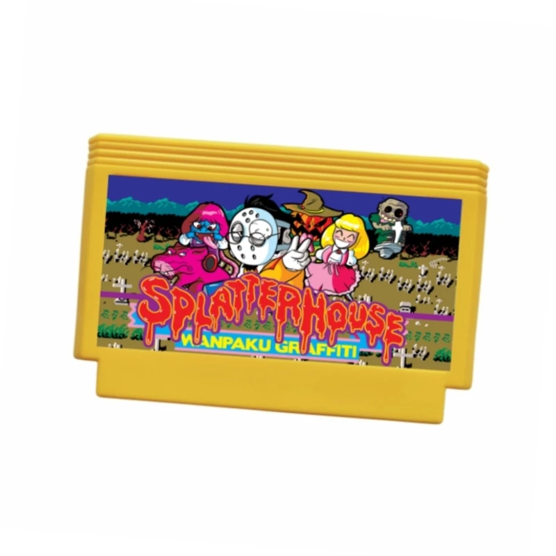 

Splatter House English Game Cartridge for FC Console 60Pins Video Game Card