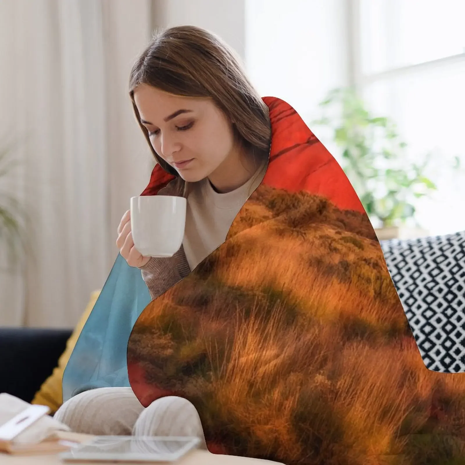 Одеяло Uluru Australia Ayers Rock Sandstone Monolith детский забавный подарок одеяла