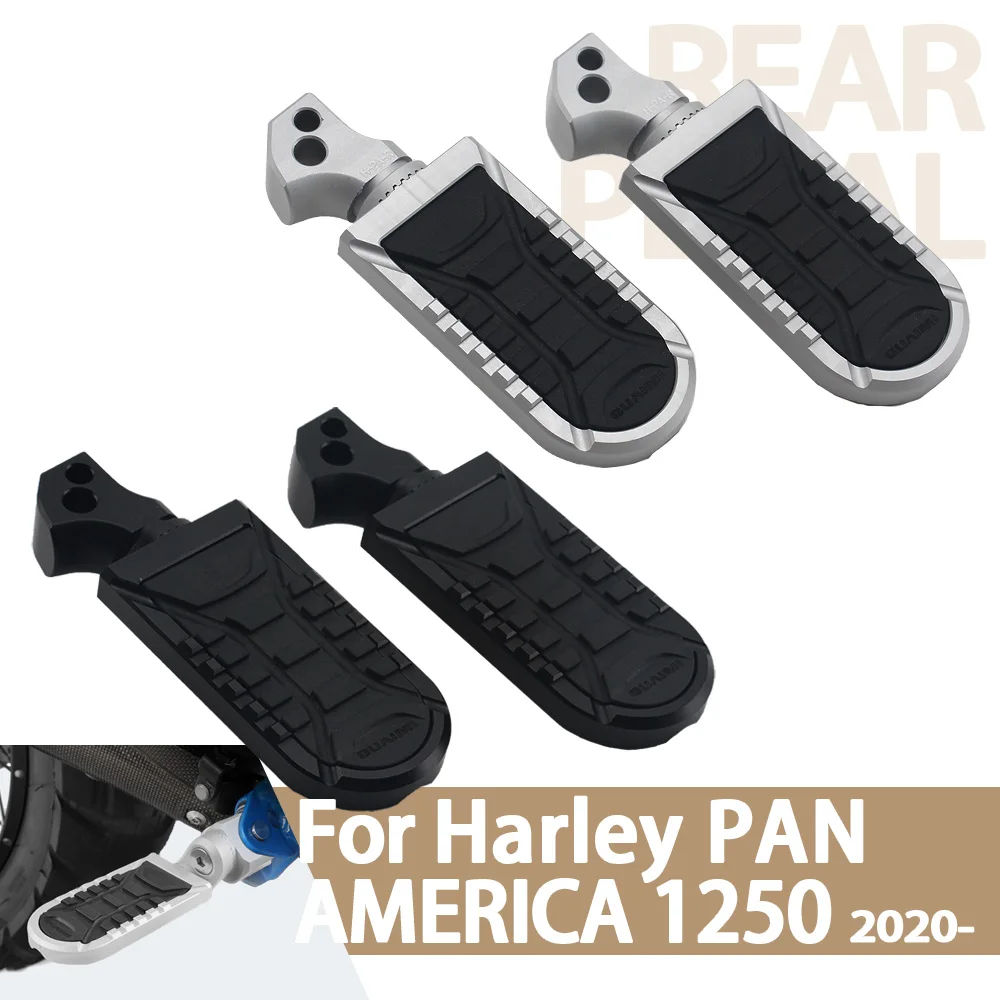 

For Harley PAN AMERICA 1250 Special Motorcycle Rear Footrest 360 Degree Adjustable Foot Pegs Rotatable FootPegs Rest