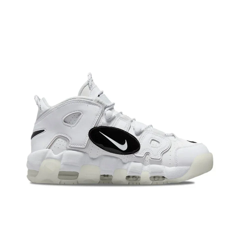 Original Nike Air More Uptempo Pippen Unisex Women Men Basketball Retro Casual Mid Tennis Shoes Sneakers DQ5014-100