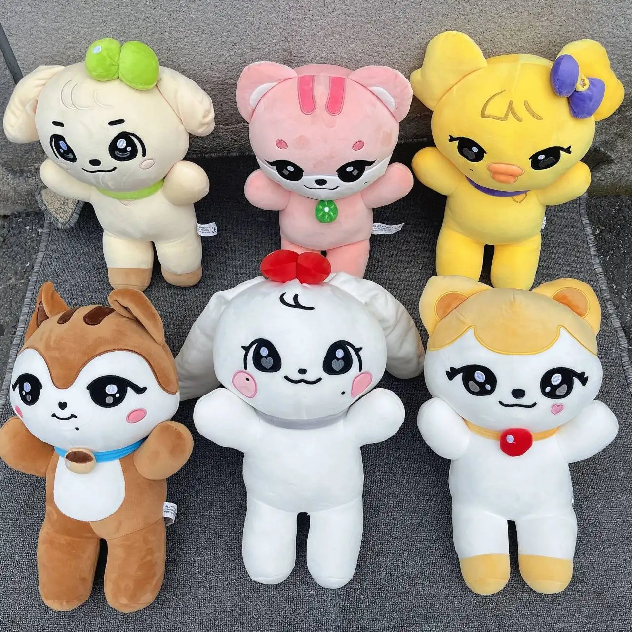

6Pcs/Set 2023 Kpop IVE Cherry Plush Toy Cute Kawaii Jang Won Young Plushies Dolls Cartoon Stuffed Pillow Doll Toys For Fans Gift