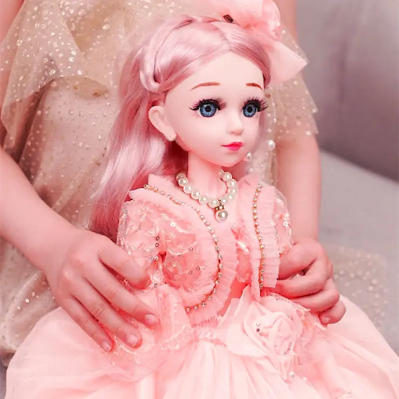 Chinese 60cm Oversized Doll Electric Suit Girl Princess Talking Toys Changing Clothes Dress Smart Girl Birthday Wedding Gifts