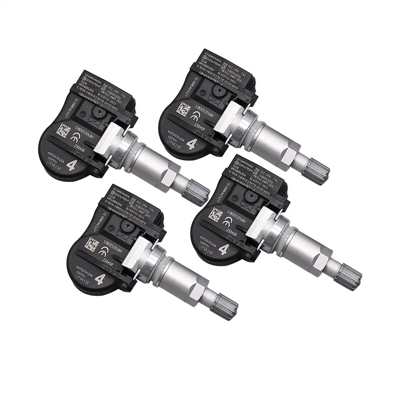 

Датчик давления в шинах 4 шт. 433 МГц TPMS для Infiniti QX50 Nissan Altima Leaf Qashqai Micra Rogue 407003VU0A