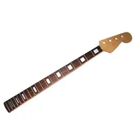 Disado 20 Frets Maple Electric Bass Guitar Neck Rosewwood Fingerboard Glossy Paint Customized Guitar Accessories Parts