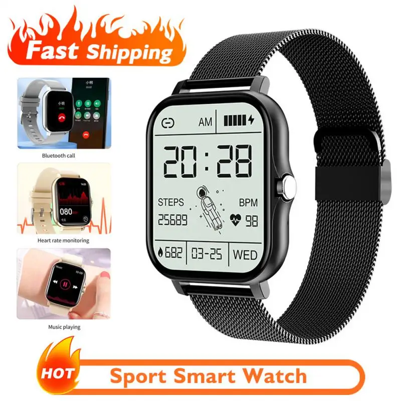 

CT2 Smart Watch Woman Full Touch Bluetooth Call Smartwatch Men Heart Rate Monitor Waterproof Fitness Bracelet For Android IOS