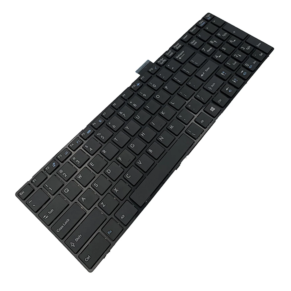 

Клавиатура для ноутбука, Профессиональная часть для компьютера, сменная однотонная Клавиатура для ноутбука с американской раскладкой для ...