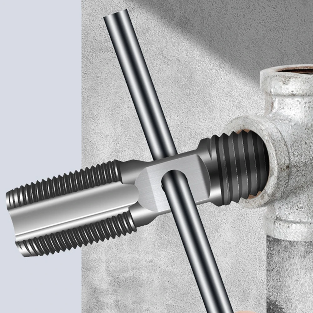

2 in 1 Damaged Broken Screw Remover Extractor Drill Bits Faucet Water Pipe Triangle Valve Screw Easy Out Remover Bolts Tools