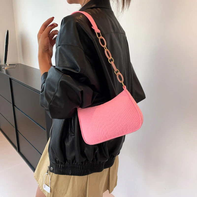 

Fashion Women's Underarm Bag Shoulder Bag Women's Underarm Bag Design Handbag Wallet Crescent Saddle Bag