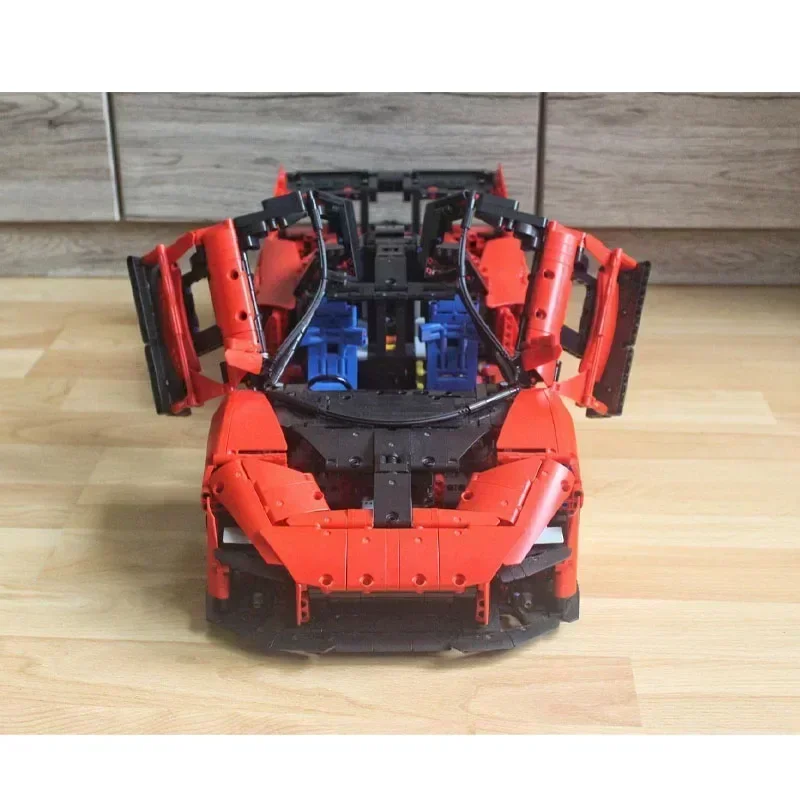 42143 Классический спортивный автомобиль совместимый с MOC- 144754 Новый суперкар