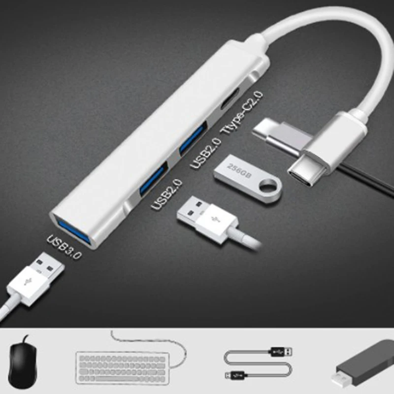 

USB-концентратор с портами USB Type-C 3,0, 3,1, 3/4