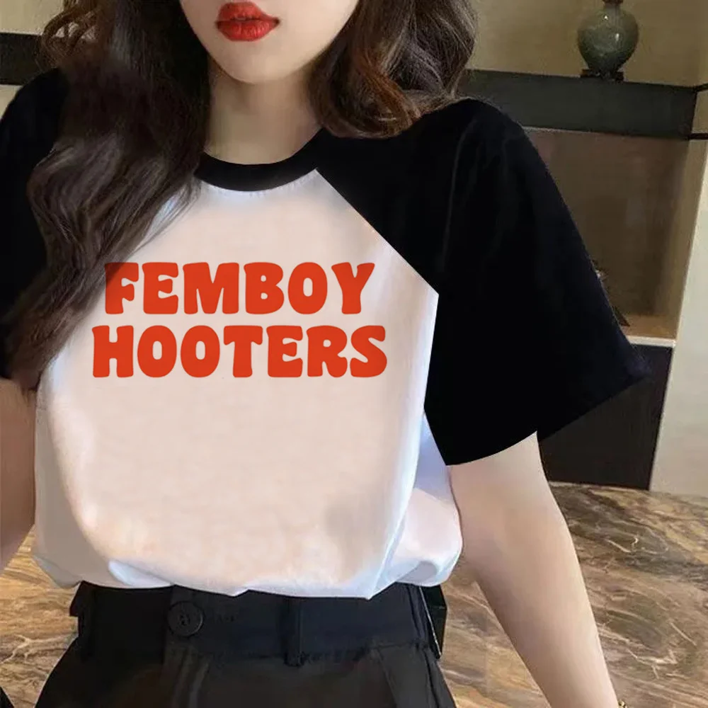 femboy t-shirts women summer tshirt girl funny clothes