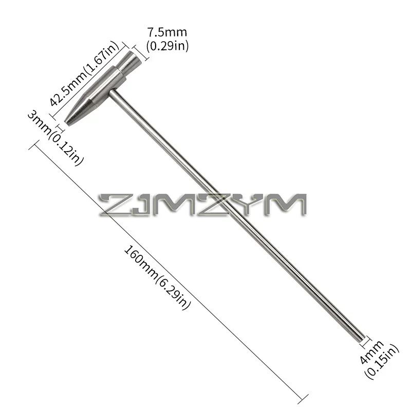 

Мини-молоток ZJMZYM для ювелирных работ
