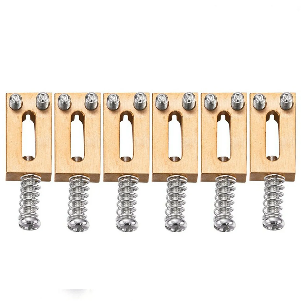 Седло мостовое для твердой электрогитары 6 комплектов