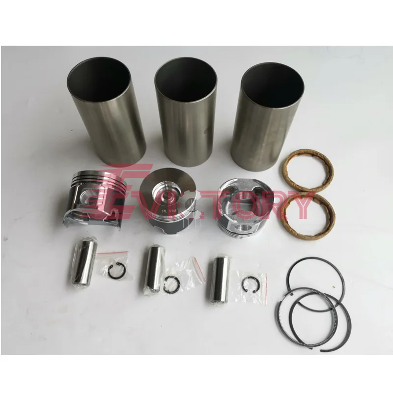 Для экскаватора yanmar JOHN DEER двигатель трактора 3TNV88-T S3D88E комплект капитального