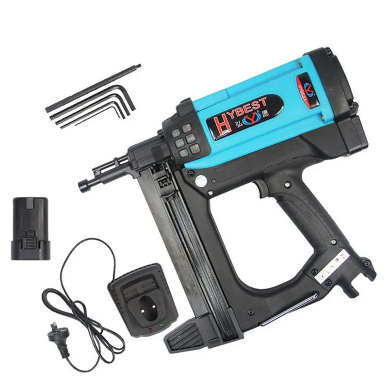 GSR40 Power Tools Gas Nail Gun Cement Steel Nail Nail Gun Pneumatic Gun Battery Gas Nail Gun Professional Manual Tool Staple Gun