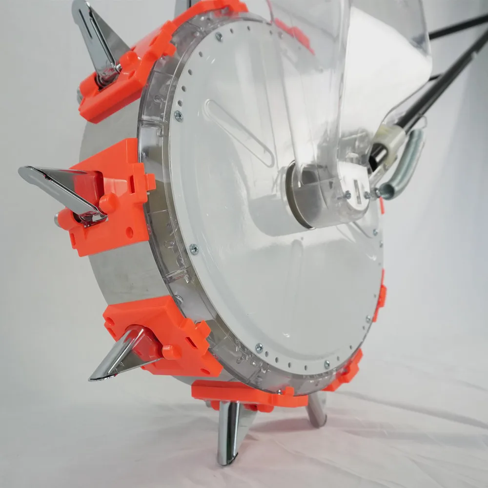 Механическая сеялка ручная установка для выращивания кукурузы с одним рядом