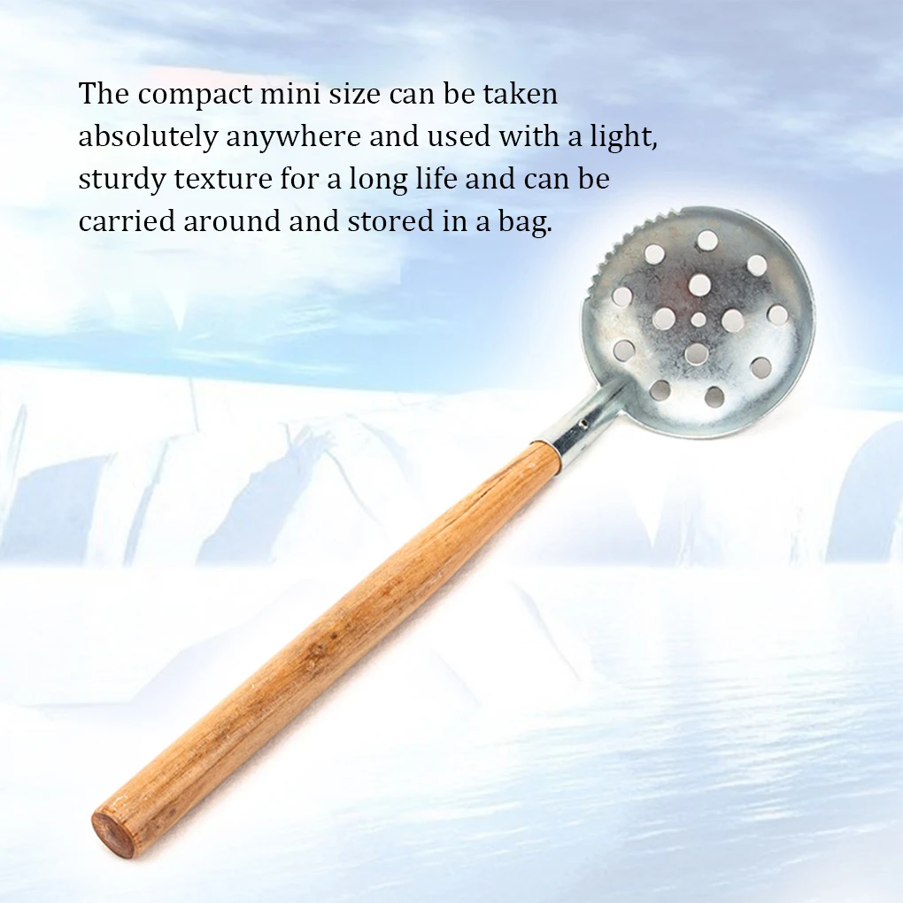 

Рыболовная ложка, холодностойкая практичная ложка, Пилообразное ситечко, Снасть