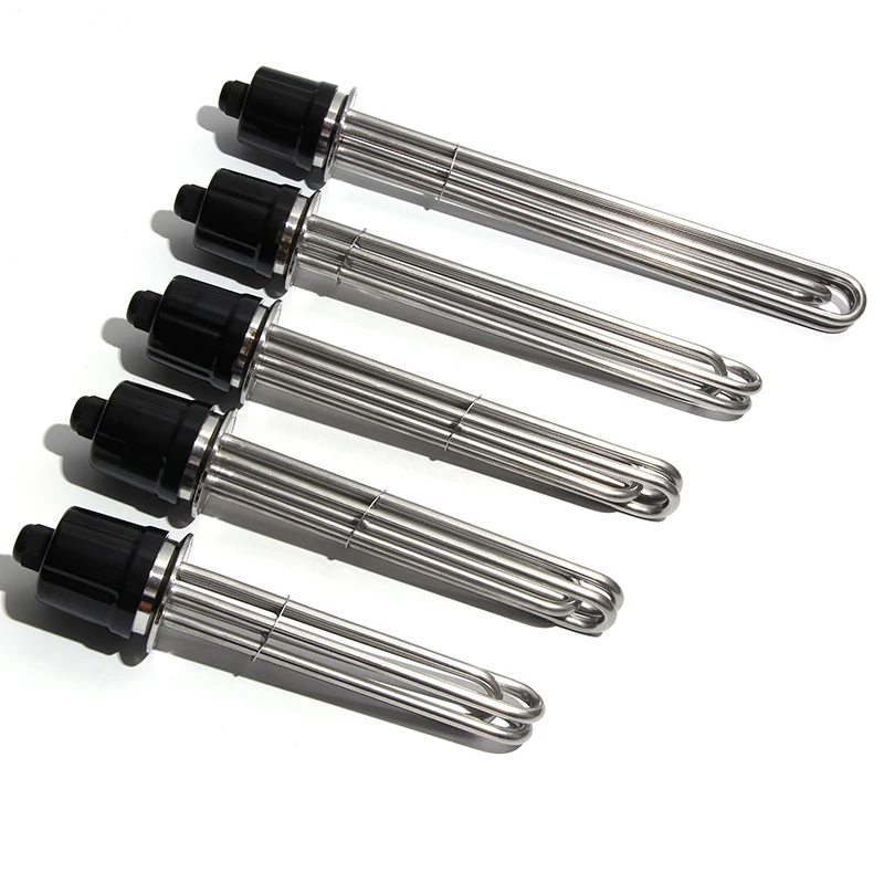 

2"Tri-Clamp(OD63) Electric Immersion Water Heater Heating Element 304SS 3/6/9/12KW 220/380V Spare Parts for Homebrew/Water/Oil