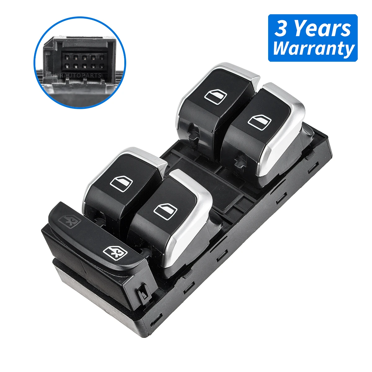 

Master Window Control Switch 8K0959851A,8KD959851A,8K0959851AV10 For AUDI A4/S4 B8 2008-2016,A5/S5 2008-2011,Q5 2009-2016