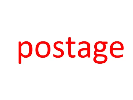 

Postage