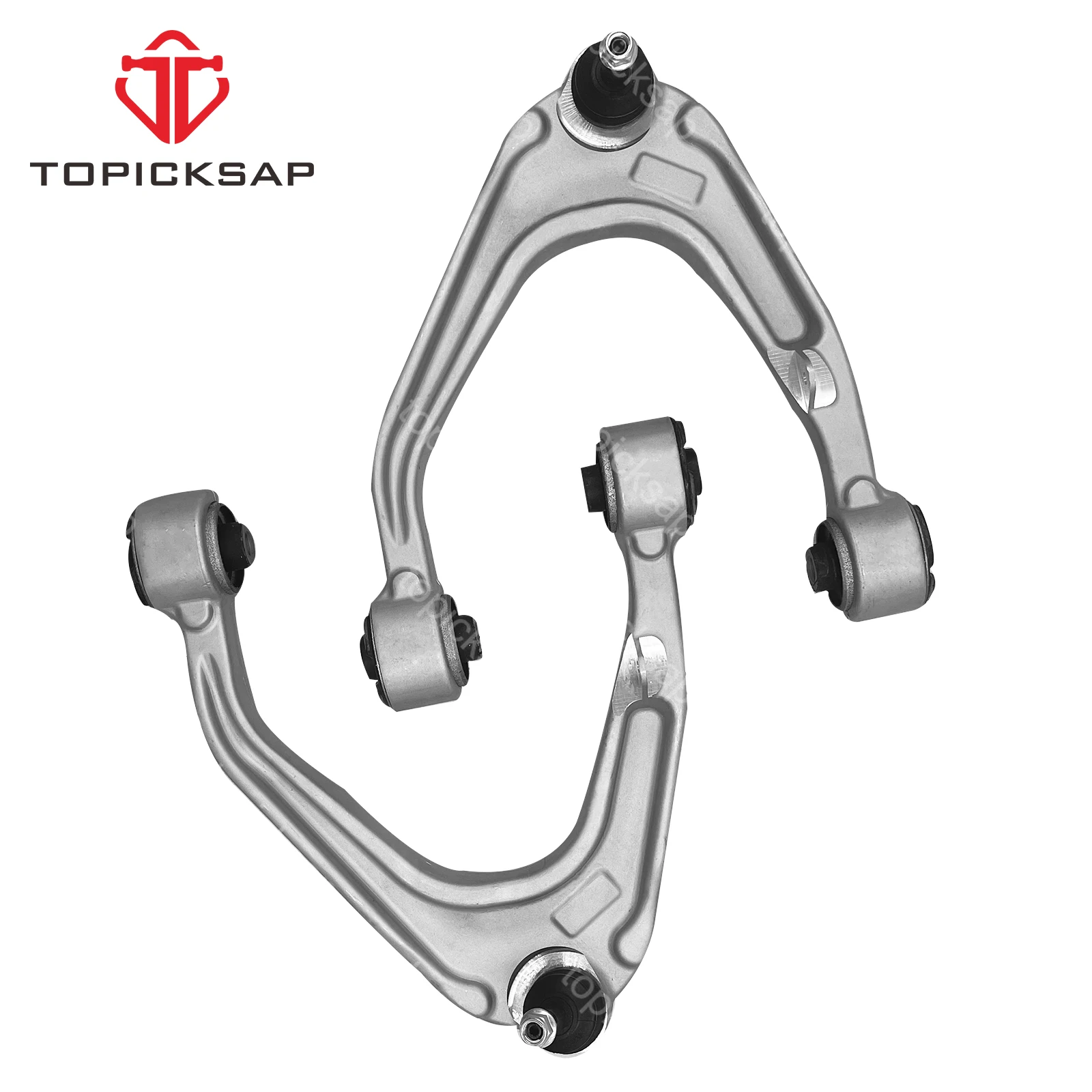 

TOPICKSAP Pair of Front Upper U-Type Control Arm Suspension for Maserati Quattroporte Ghibli M156 M157 2014 - 2022 670004185