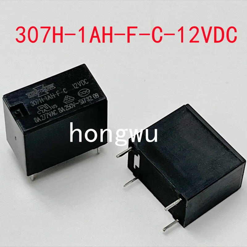 100% оригинальное новое реле 5 шт. 307H-1AH-F-C-12VDC 8A 4 контакта
