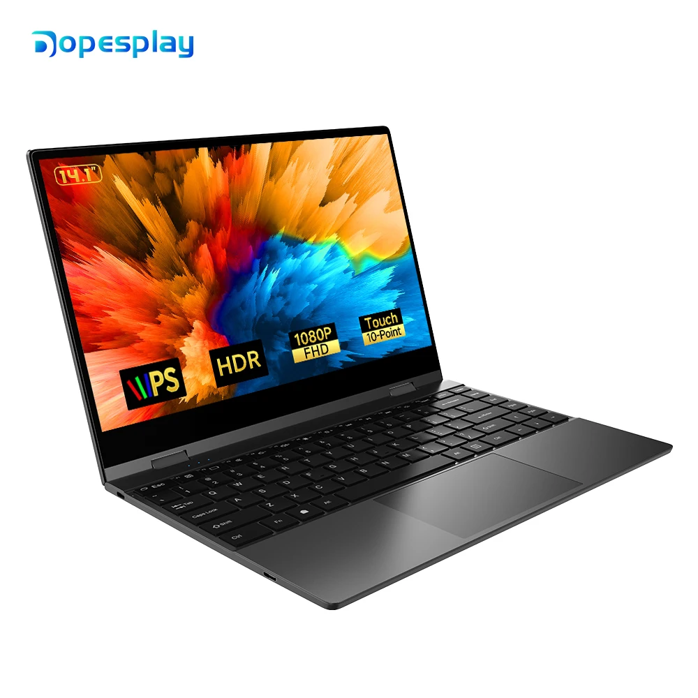 Монитор ноутбука Dopesplay со встроенным аккумулятором сенсорный экран 1080P FHD IPS