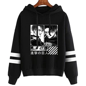 Attack On Titan Men Hoodies Sweatshirts Japanese Anime Shingeki No Kyojin Print Hoody Fashion Pullover Tops