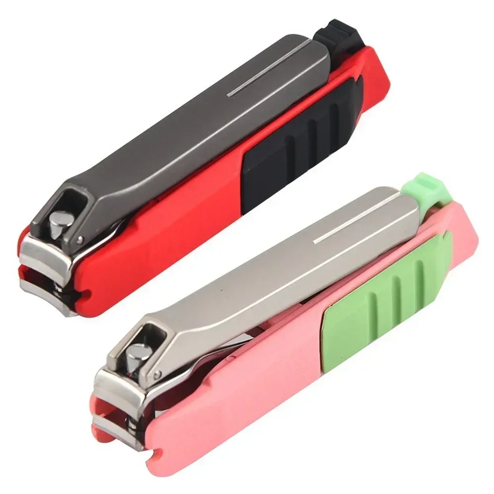 Складной портативный нож для ногтей из нержавеющей стали триммер ножницы защита