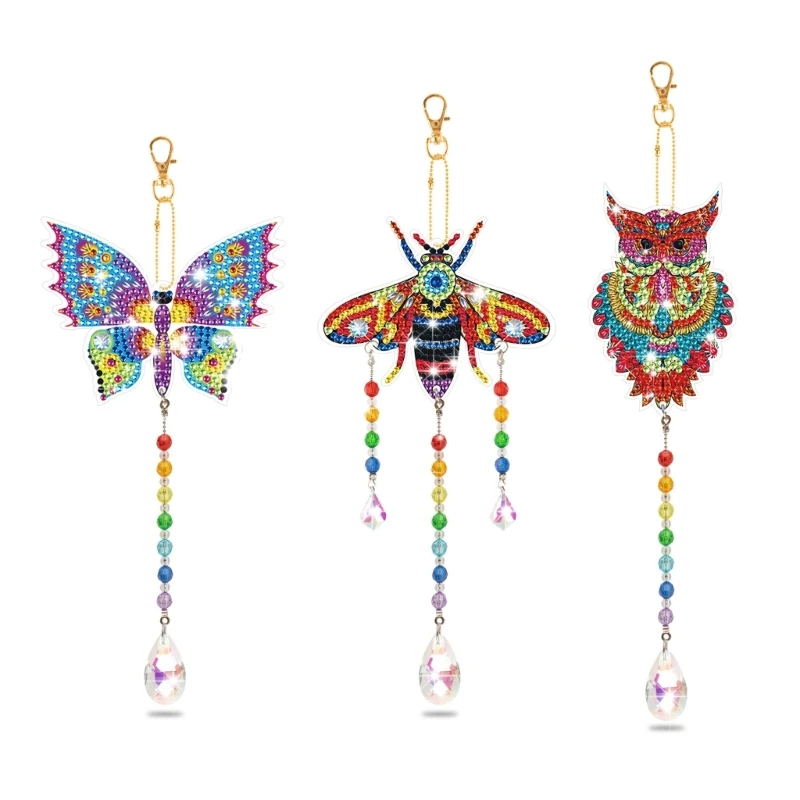 

Алмазная художественная роспись Наборы ловцов солнца DiamondPainting WindChime для домашнего сада