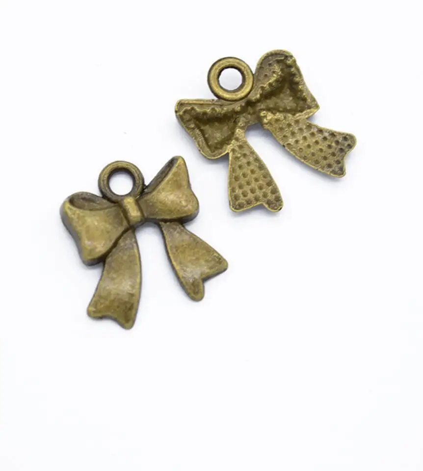 100 шт. подвески-банты 16x8 мм