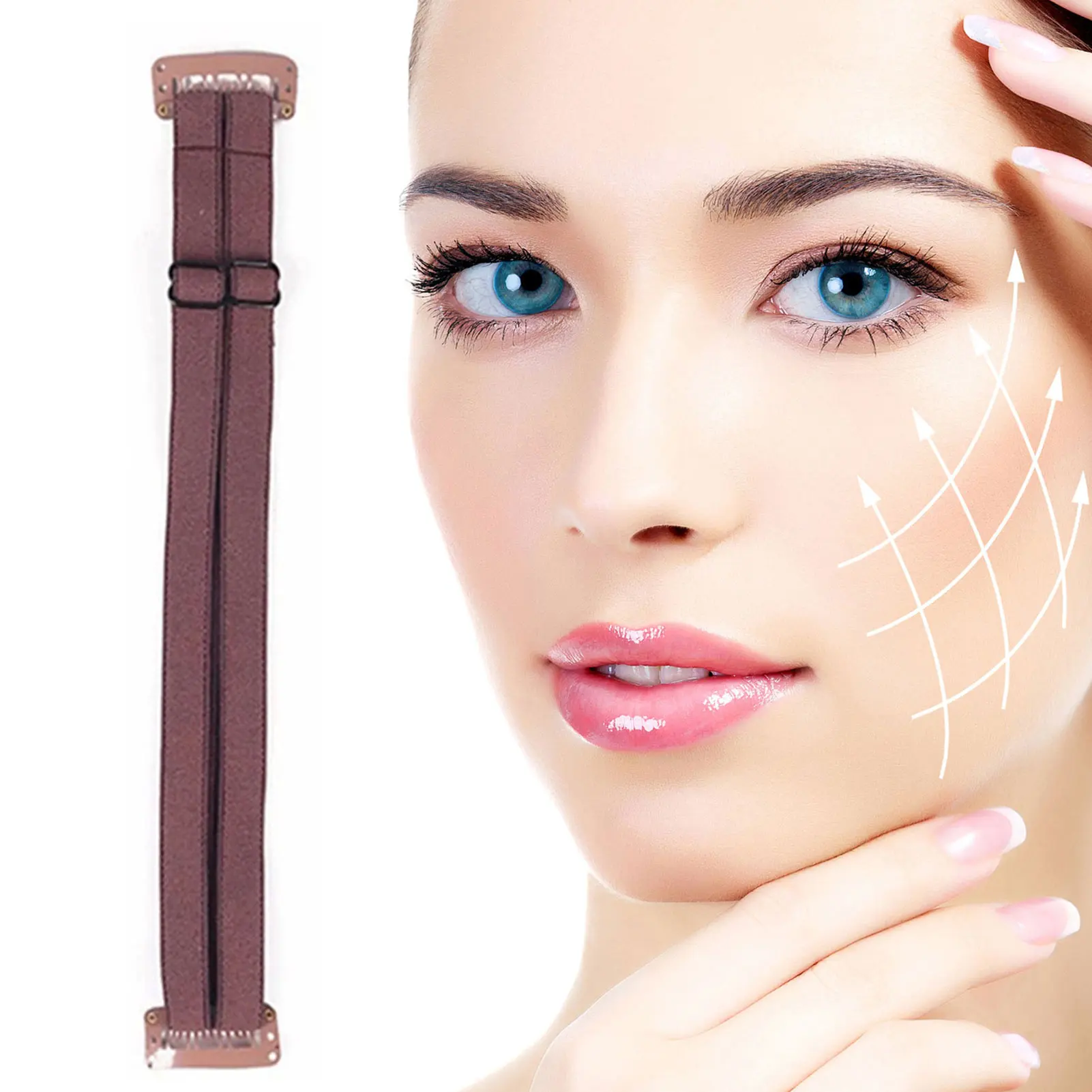 

Invisible Hairpin Face Slimming Bands Wrinkles Remove Bands Face Lifting Hairpins Statute Lines Eye Bags Face Lift Maquiagem