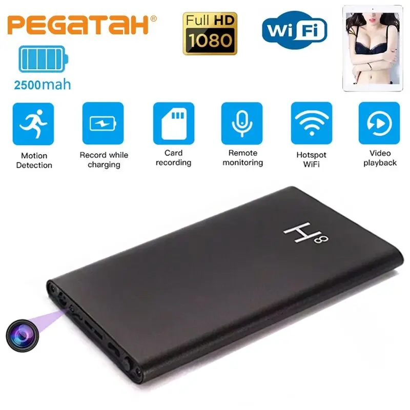 Мини Wi-Fi камера с функцией ночного видения 1080P |